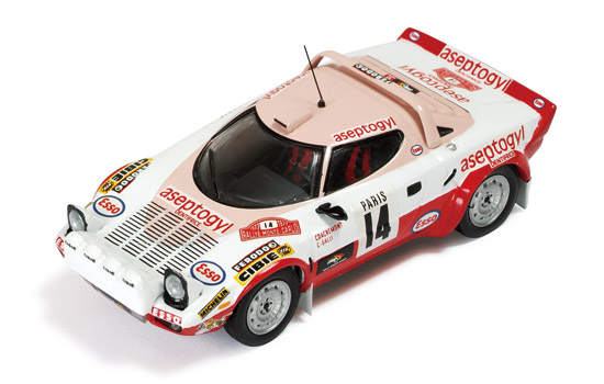 Lancia Stratos HF, Dacremont / Galli, Rallye Monte Carlo 1977 (RAC113)