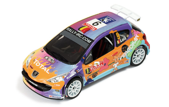 Peugeot 207 S2000, B.Robin - F.Loix, Winner Rally Ypres 2008 (RAM333)