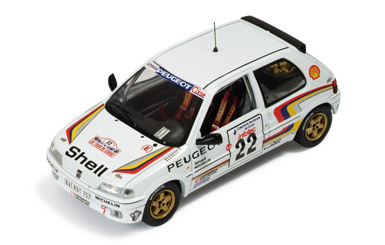 Peugeot 106 XSI, Rallye Korsika 1993, Panizzi / Panizzi (RAC178)