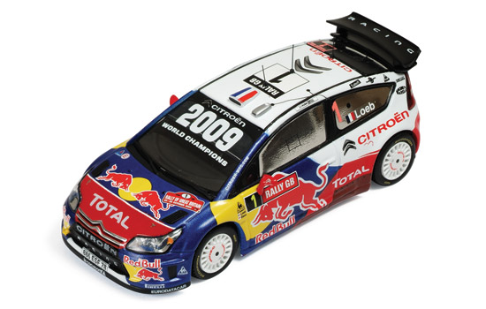 Citroen C4 WRC, D.Elena / S.Loeb, Winner Wales Rallye 2009 (RAM401)